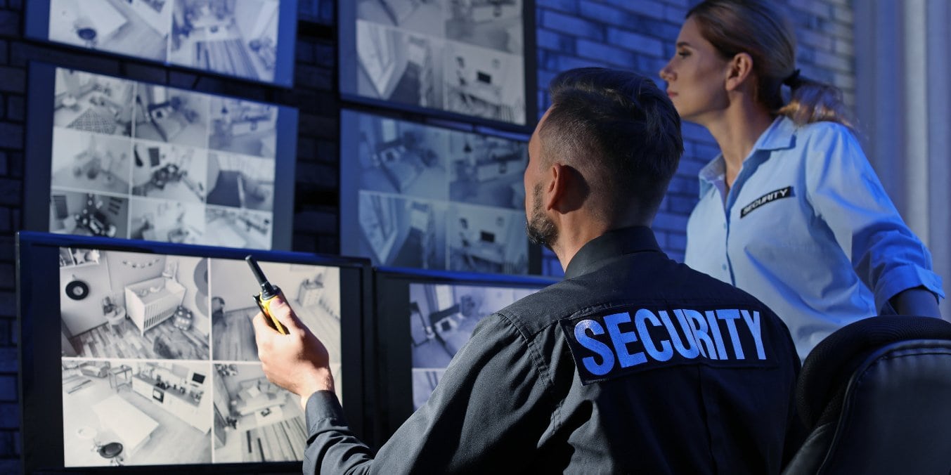 Security personnel monitoring surveillance screens as part of Vancouver's public safety initiatives in 2024, answering is Vancouver safe to live
