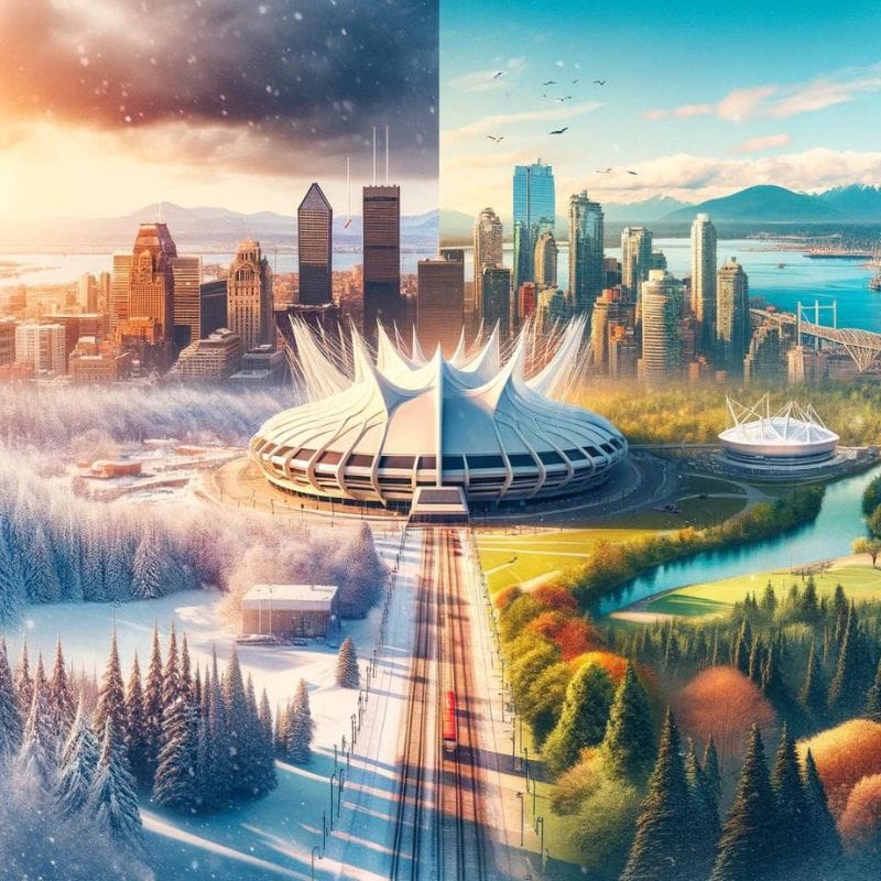 Montreal vs Vancouver: A Comparison of These Canadian Cities - Wild Mountain Immigration