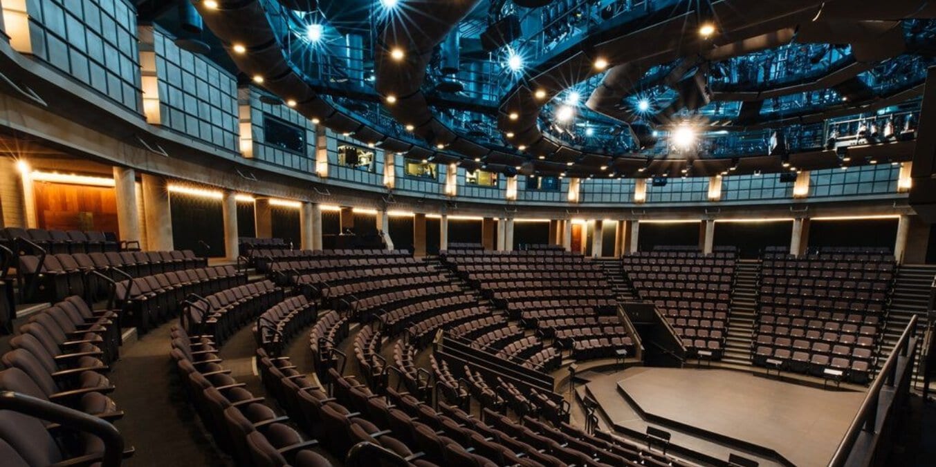 Interior of the Citadel Theatre in Edmonton