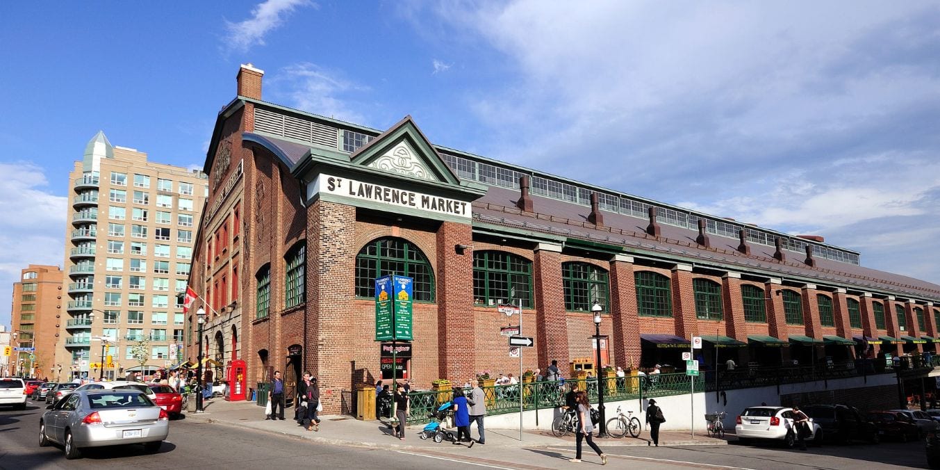 One of the best neighborhoods in Toronto, known for its historic St. Lawrence Market offering fresh produce and diverse cuisines.