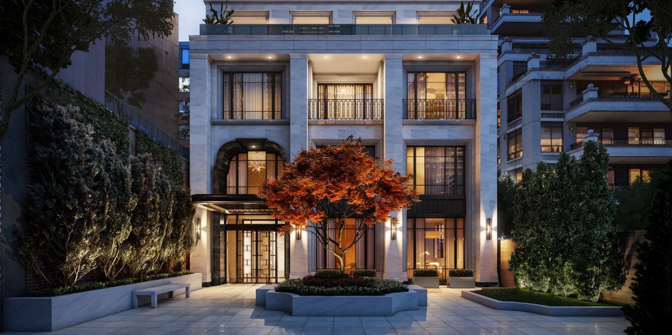 A luxury townhouse in Yorkville, exemplifying high-end living in one of the richest neighborhoods in Toronto