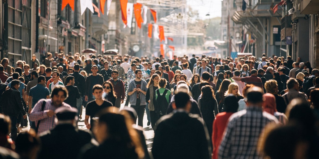 A busy street scene symbolizing reasons for moving to Calgary from Vancouver